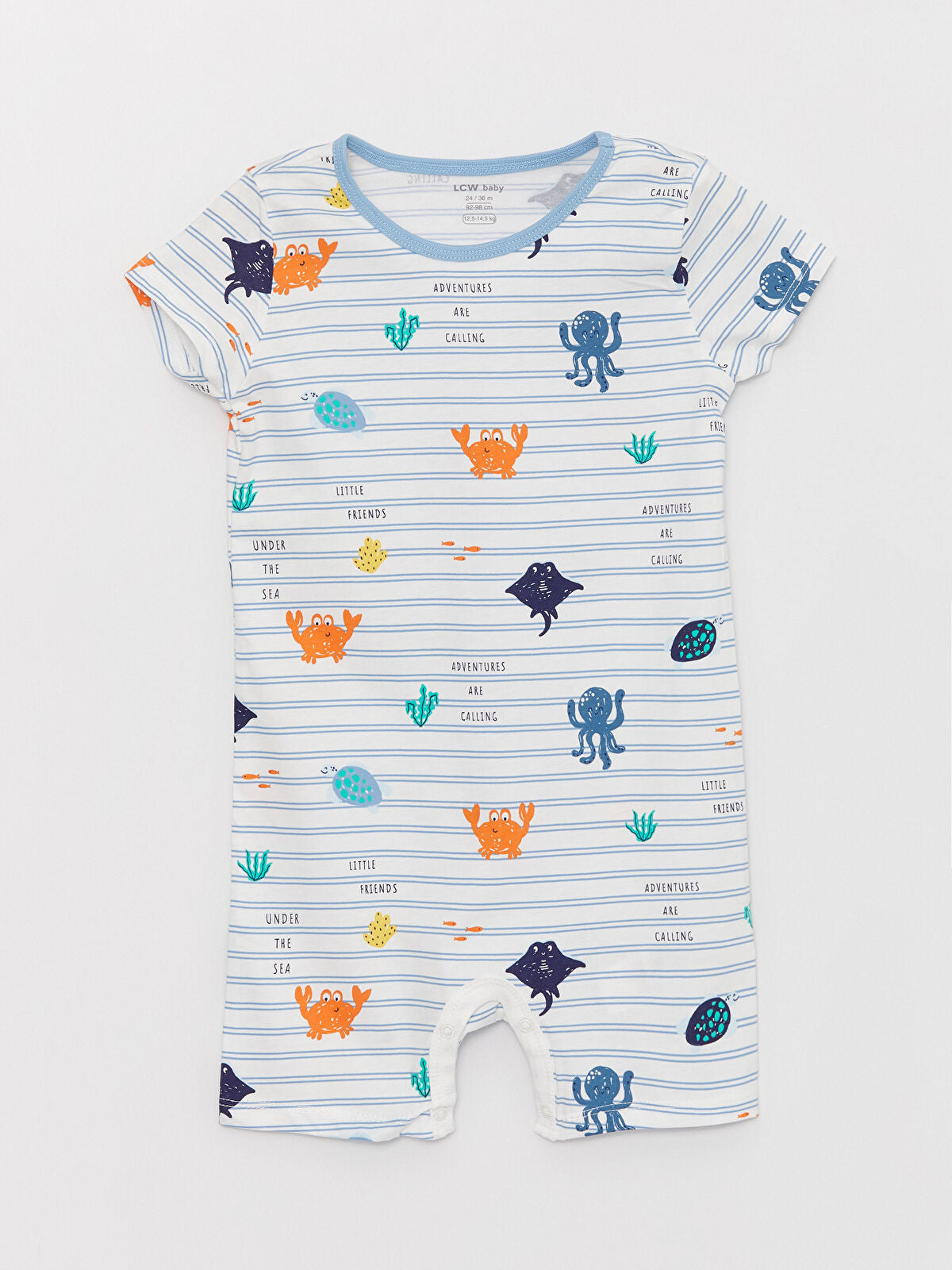 Crab rompers pck of 2