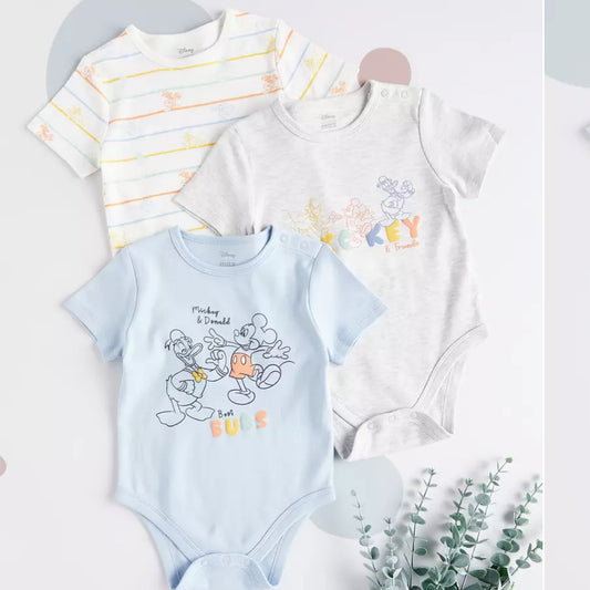Mickey rompers set of 3