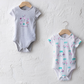 Romper set flamingo