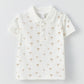 Offwhite polo tee
