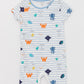 Crab rompers pck of 2