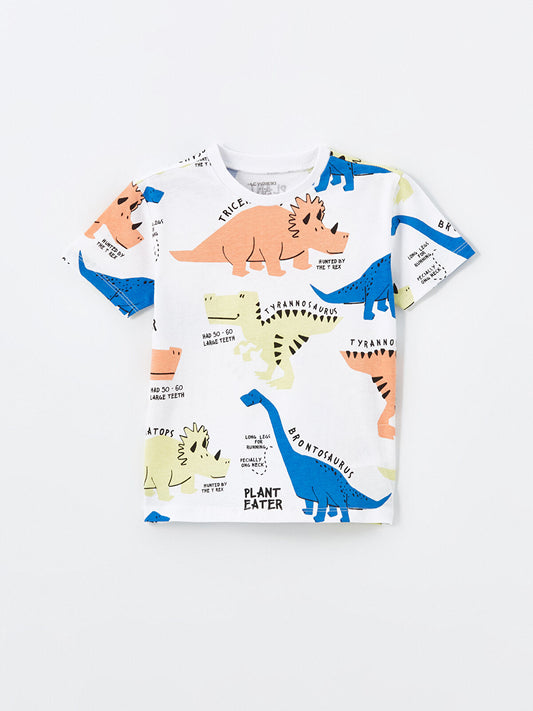 Dino tee shirt pck of 2