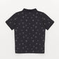 Black polo tee