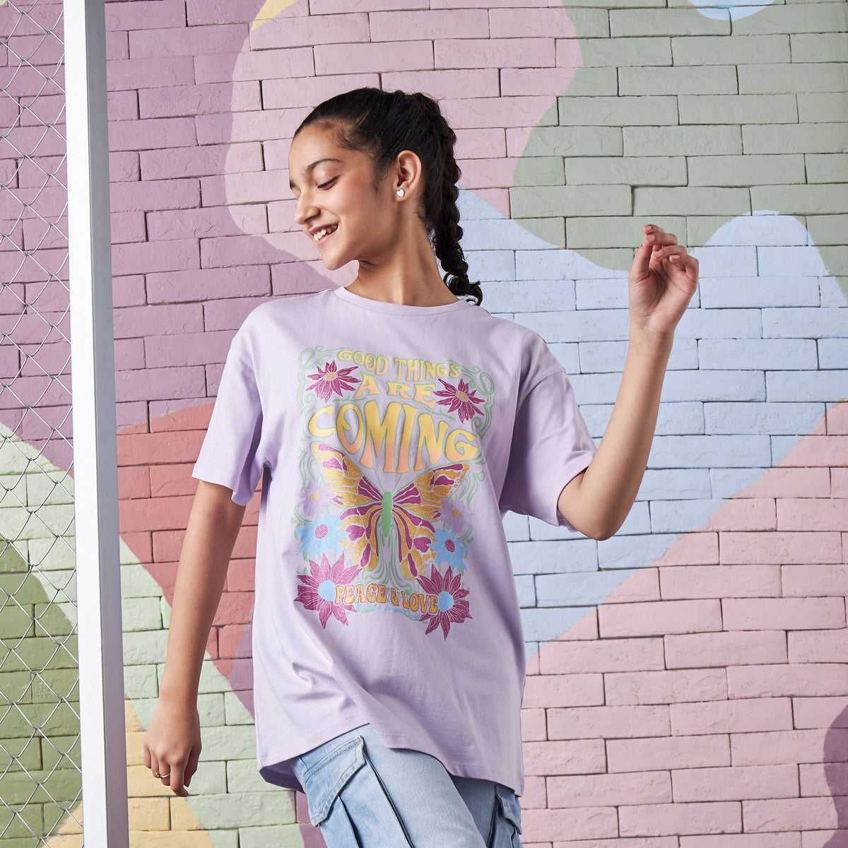 Butterfly printed Tshirt