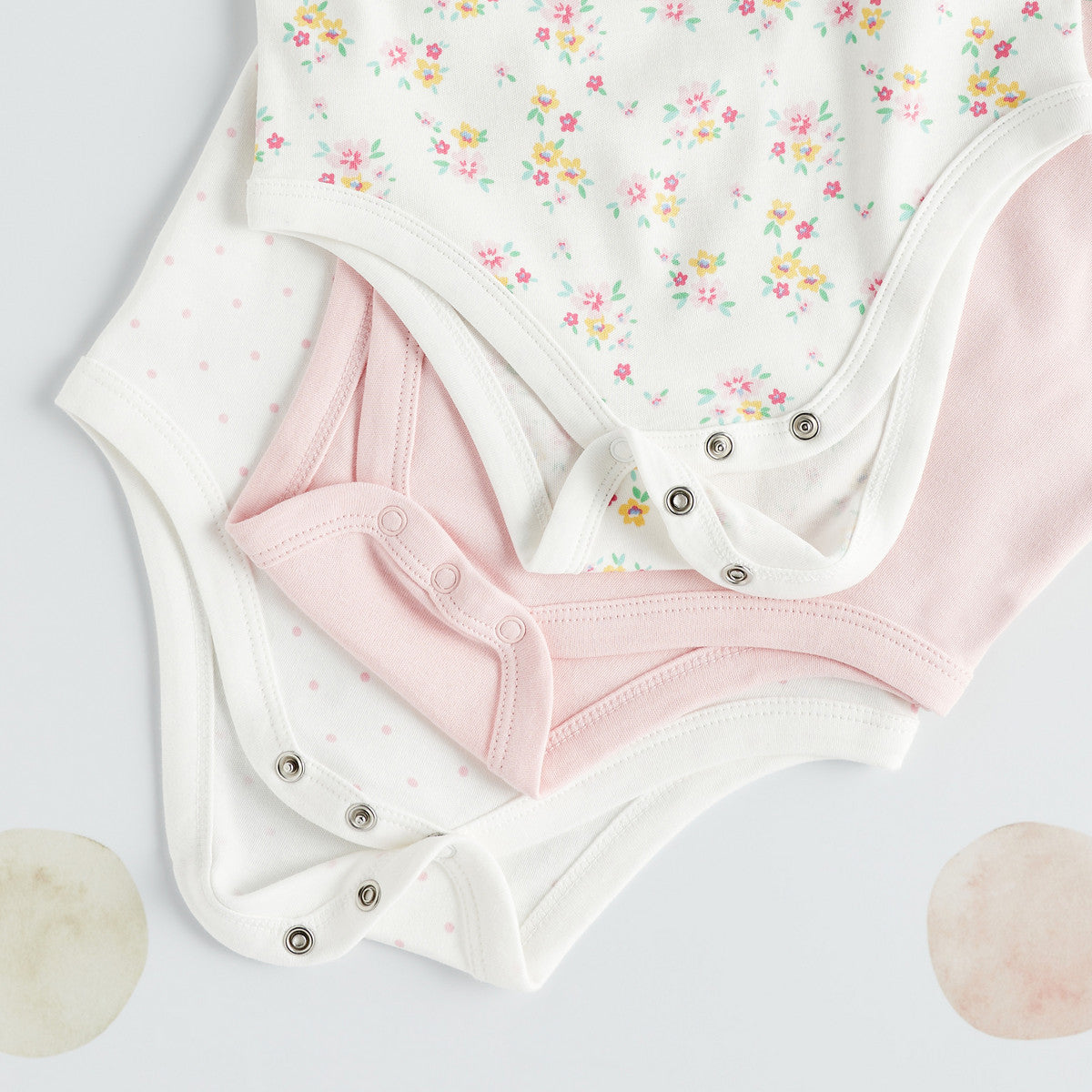Flower bodysuits pack of 3