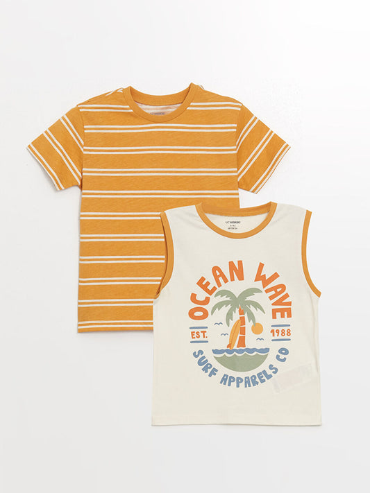 Sando &tshirt set