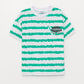 Green round neck t-shirt