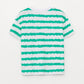 Green round neck t-shirt