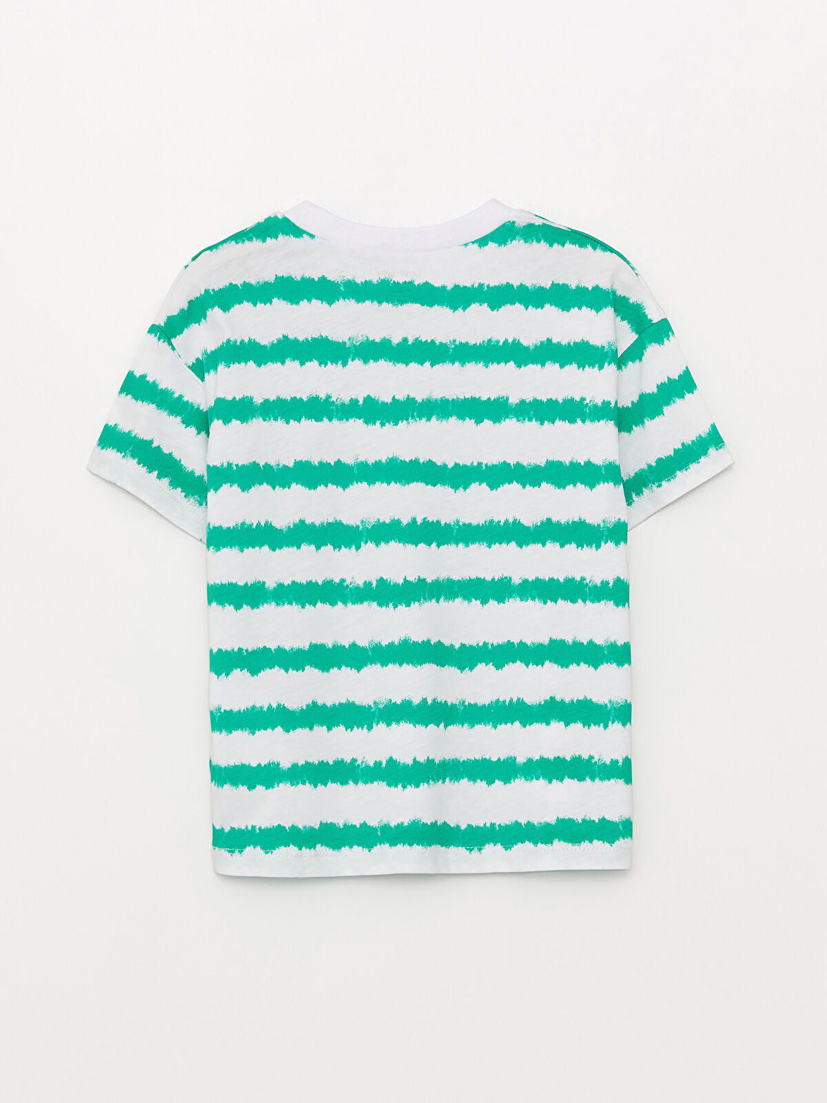 Green round neck t-shirt
