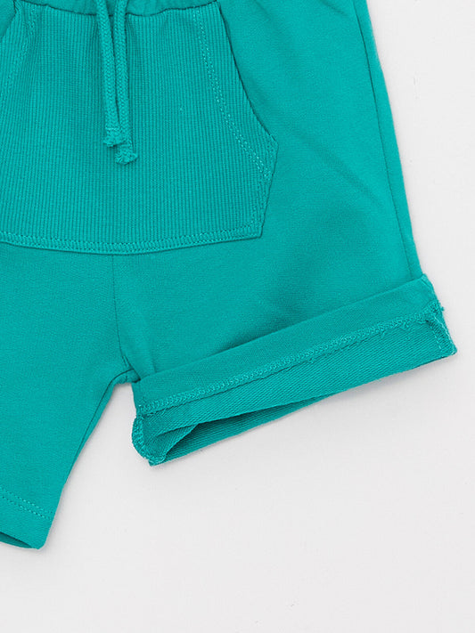 Green shorts